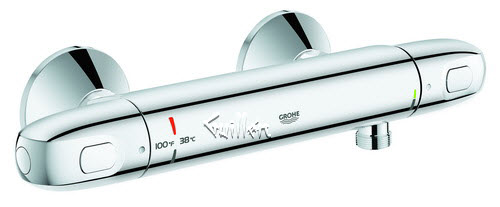 Grohe 34150003; Grohtherm 1000+; THM thermostatic shower exposed us; in Chrome   34150000