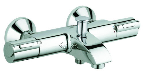 Grohe 34159000; Grohtherm 1000+; thermostatic bath npt, can; in Chrome; Discontinued Product - Use Grohe 34159003