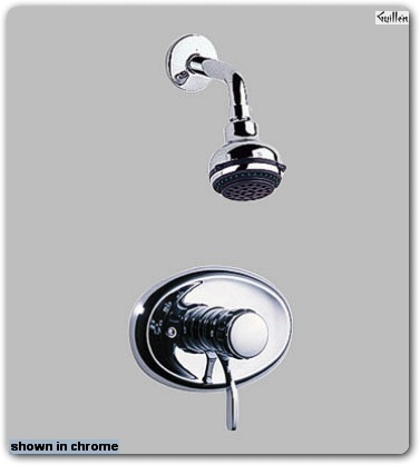 Grohe 34417 Grohmix; Integrated Thermostatic Shower Combination