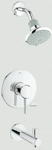 Grohe 35009; Concetto; PBV pressure balance trim set bath us  35009001