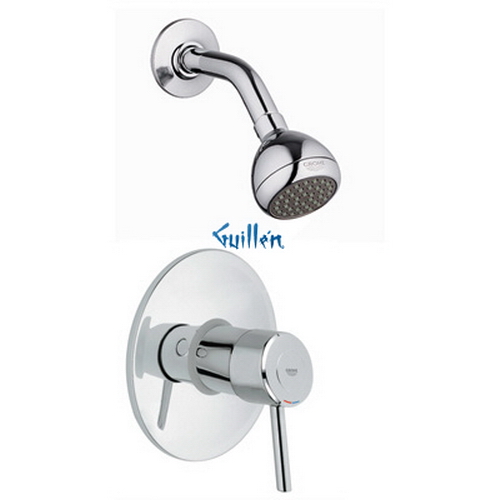 Grohe 35010 Concetto; Pressure Balance Shower/Tub Combination trim