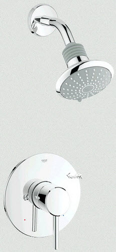 Grohe 35010; Concetto; PBV pressure balance trim set shower us   35010001