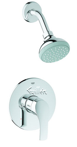 Grohe 35014002; New Eurosmart; PBV pressure balance valve set conc. shower us; in Chrome; Discontinued Product