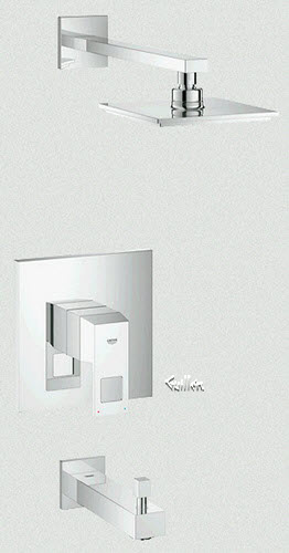 Grohe 35027; Eurocube; PBV pressure balance trim set bath us