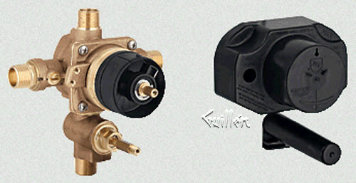Grohe 35033; Grohsafe; PBV pressure balance rough in bath us