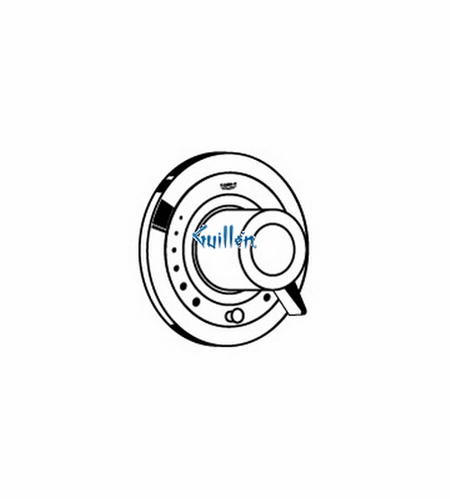 Grohe 35203 Tempra 4000; Diverter Pressure Balance Rough-in valve