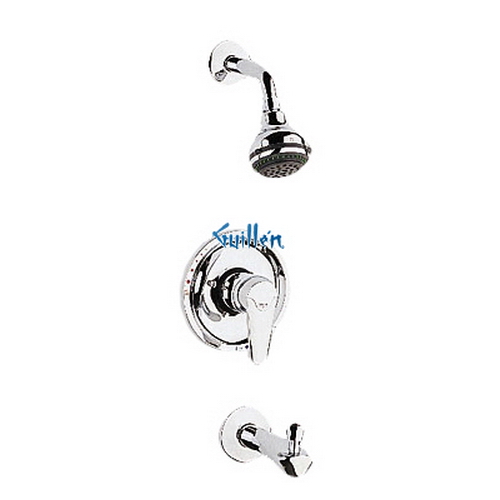 Grohe 35225 Eurowing; Shower/Tub Combination Pressure Balance Valve Trim Set Lever handle design