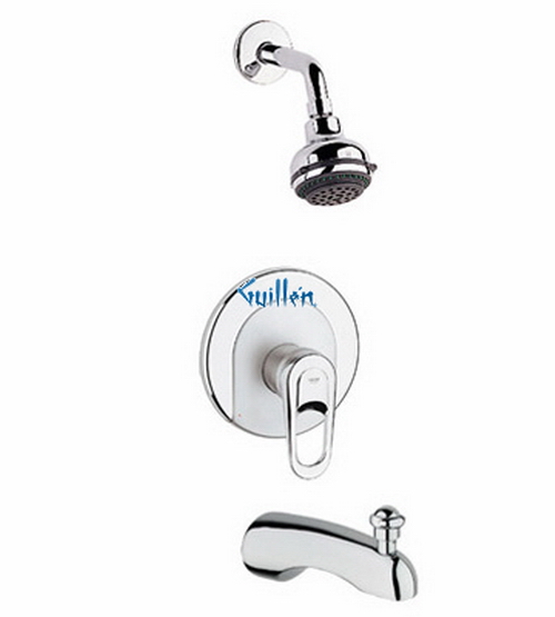 Grohe 35232 Europlus II; Shower/Tub Combination Pressure Balance Valve Trim Set Loop handle design