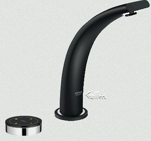 Grohe 36084KS0; GROHE Ondus; GROHE Ondus 1-h basin elec slim cach; in Black ; Discontinued Product