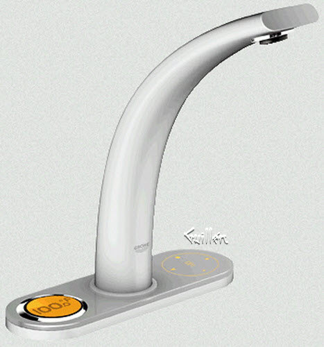 Grohe 36085LS0; GROHE Ondus; GROHE Ondus 1-h basin elec slim cach; in White ; Discontinued Product