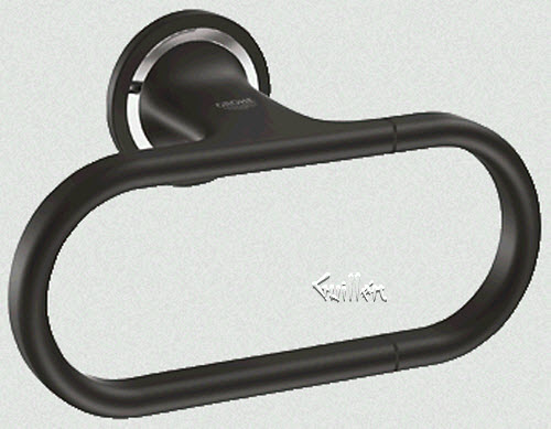 Grohe 40377KS0; GROHE Ondus; Grohe Ondus Paper Holder; in Black ; Discontinued Product