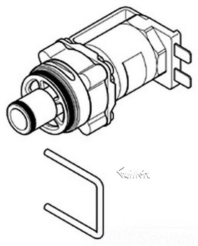Grohe 42340000; ; solenoid valve; in Unfinish