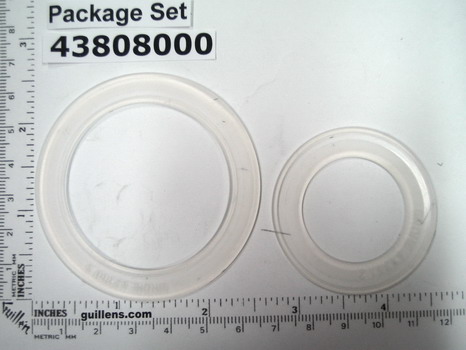 Grohe 43808000; GroheDal; Flat seal gaskets for toilet flush valve; Unfinish