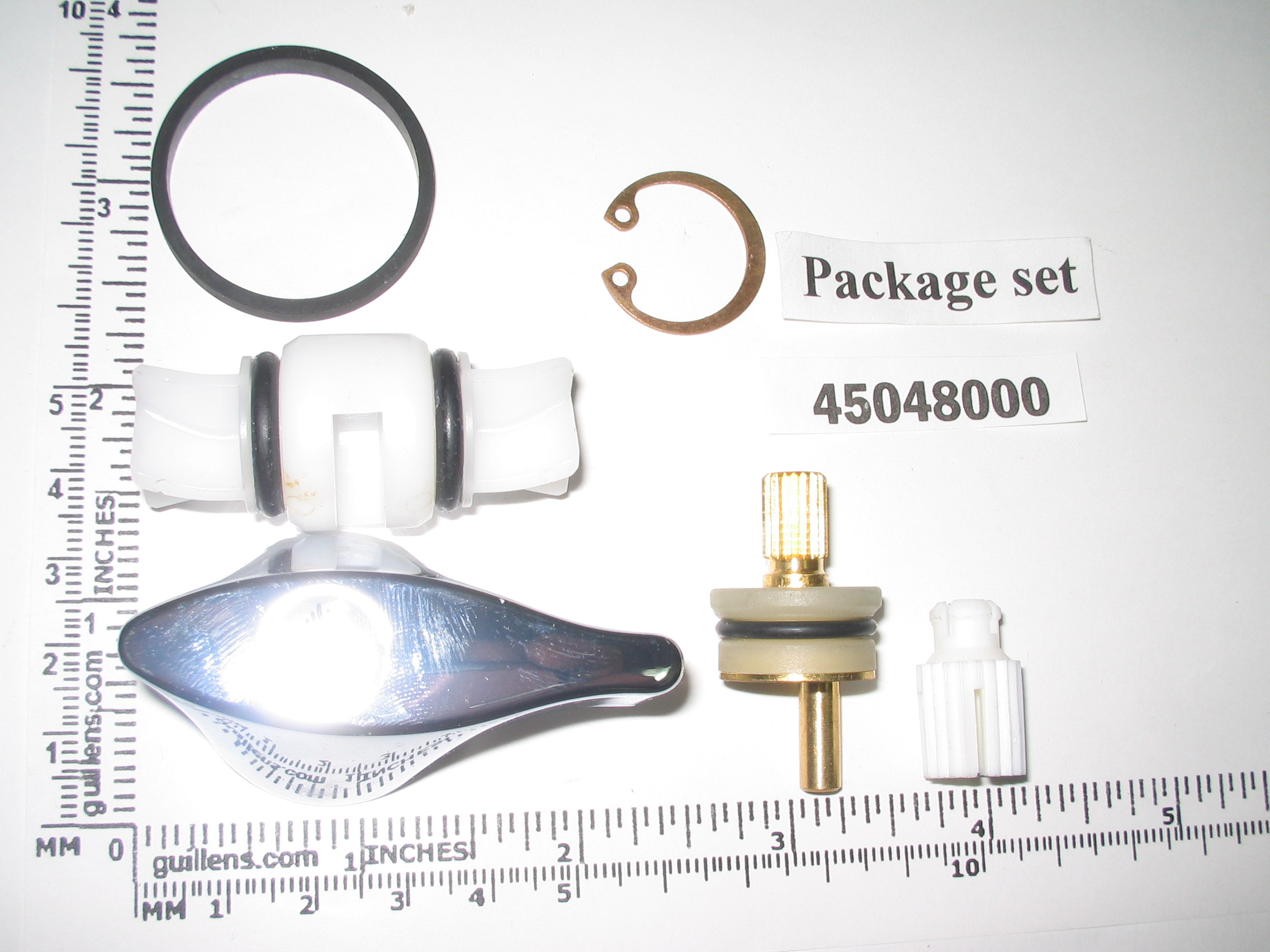 Grohe 45048000; Classic; Exposed diverter lever handle complete assembly; in Chrome   45049000; 45050000