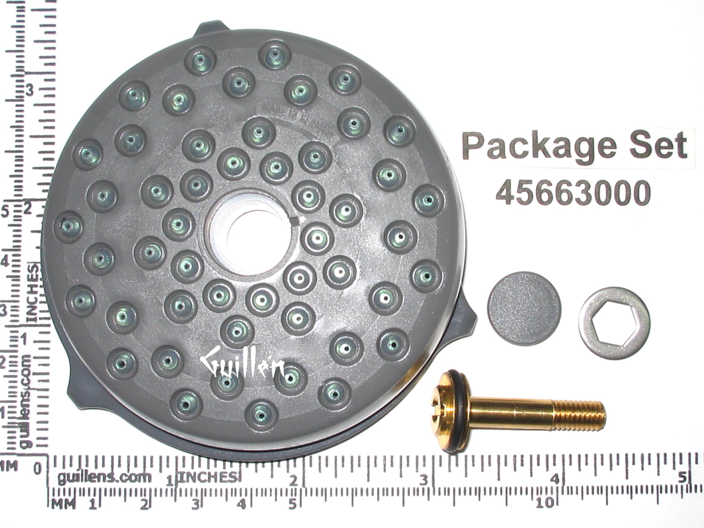 Grohe 45663000; ; Rose kit; Unfinish