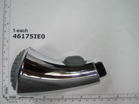 Grohe 46173IE0; Bridgeford; Pull down handspray head; in Chrome & Gray   46175IE0