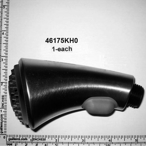 Grohe 46173KH0; Bridgeford; Pull down handspray head; in Soft Black   46175KH0; 46175K00