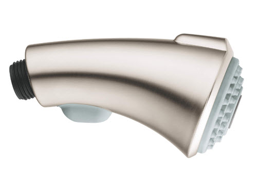 Grohe 46173SD0; Bridgeford; Pull down handspray head; in Stainless Steel   46175SD0