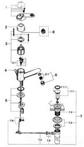 Grohe 46232IB0 Lift Rod; Discontinued Product