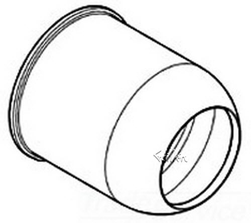 Grohe 46264AV0; Ectos; Pressure balance valve cap; in Satin Nickel; Discontinued Product