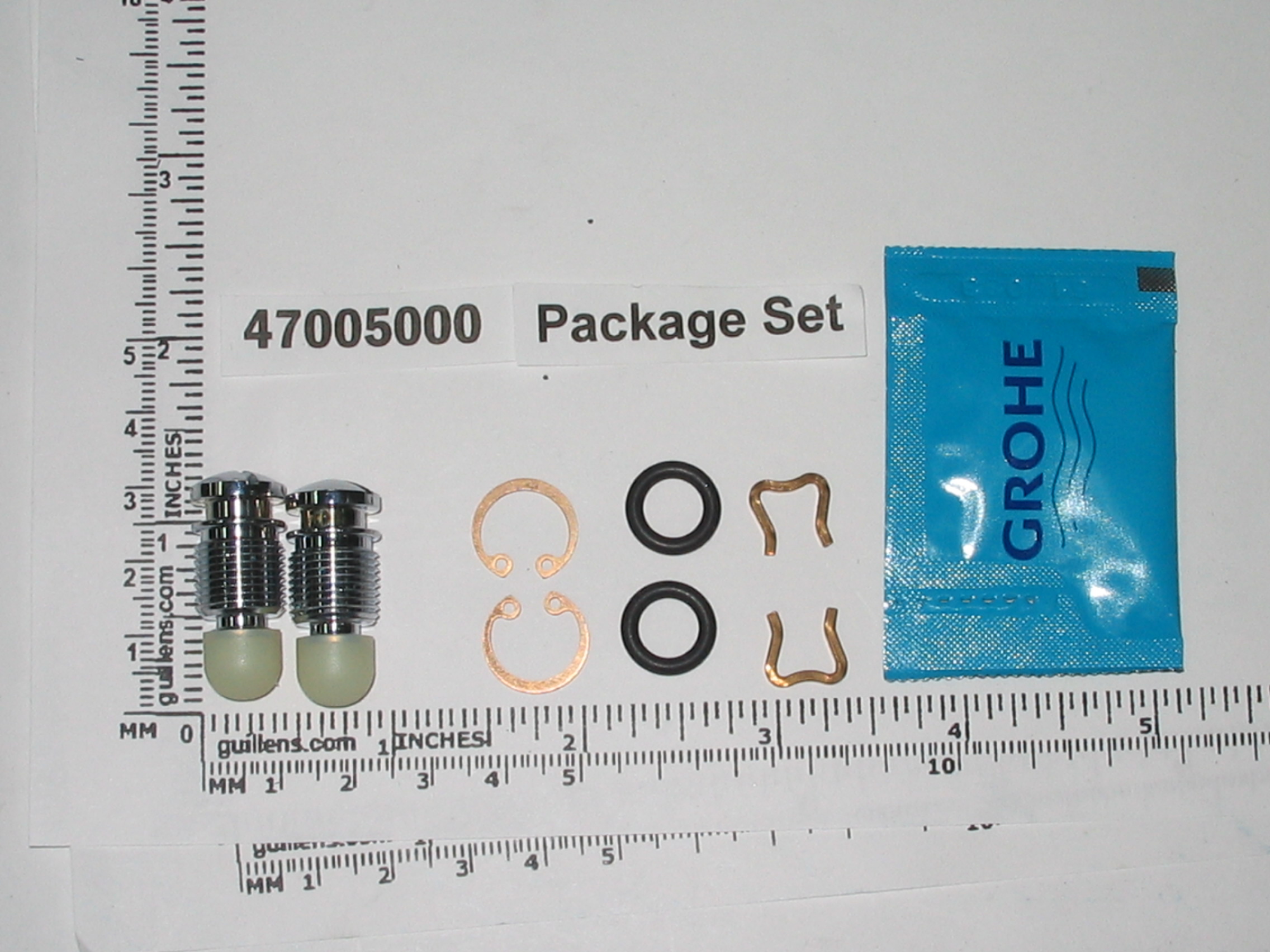 Grohe 47005000; ; Valve stop kit; Unfinish