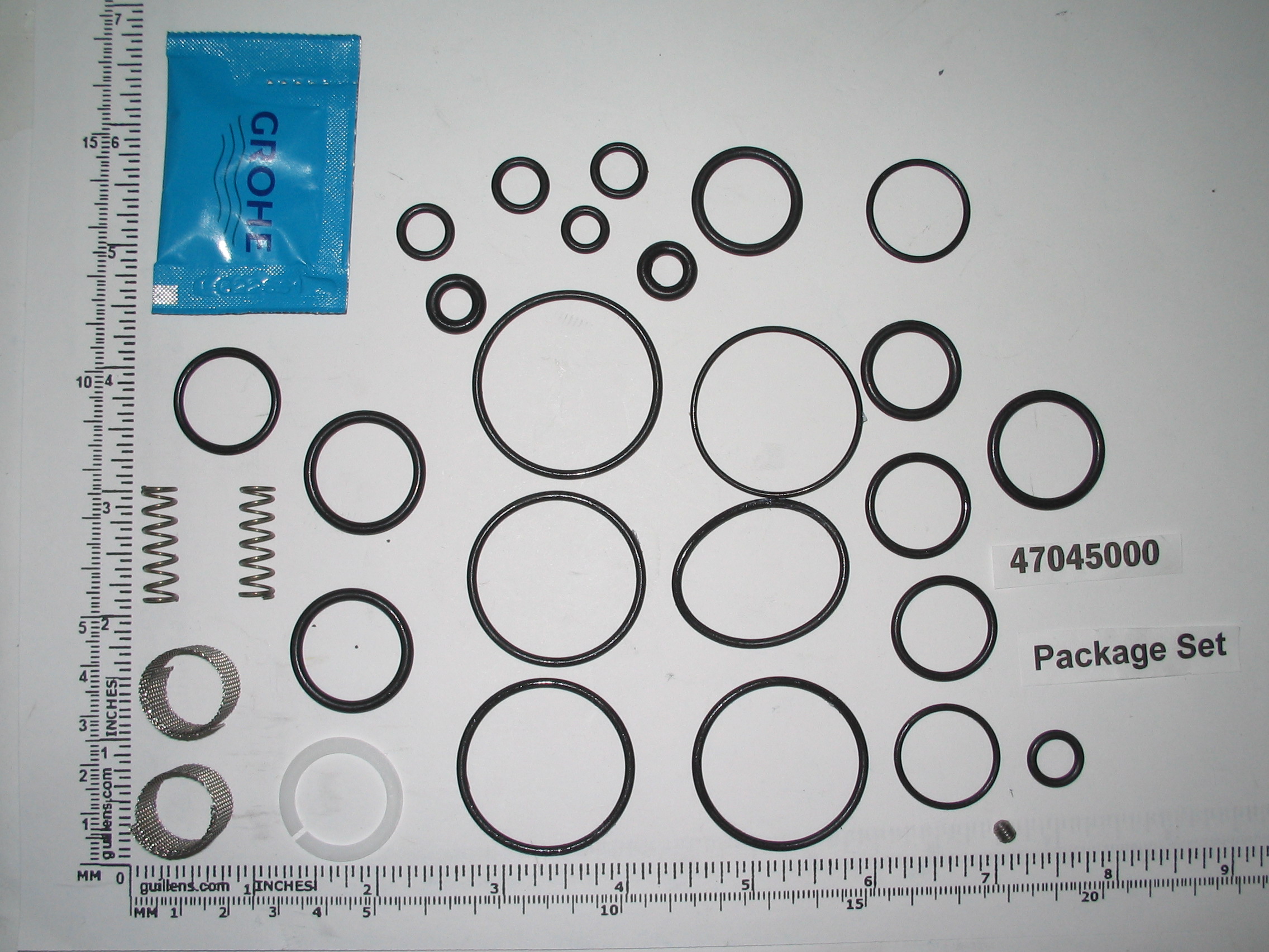 Grohe 47045000; ; Washer set; Unfinish