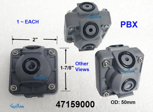 Grohe 47159000;;__ 2in x 1-7/8in; Pressure balance valve cartridge; in Unfinish