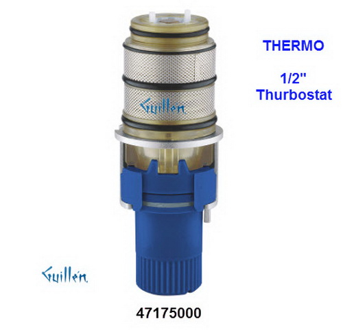 Grohe 47175000;; UNK 36pt; Thermostatic cartridge reverse right changed waterways compact for 1/2 valve; in Unfinish
