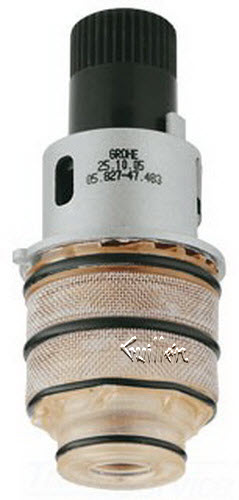 Grohe 47186000;;__ UNK 36pt; Thermostatic cartridge compact for 3/4 valve right; in Unfinish