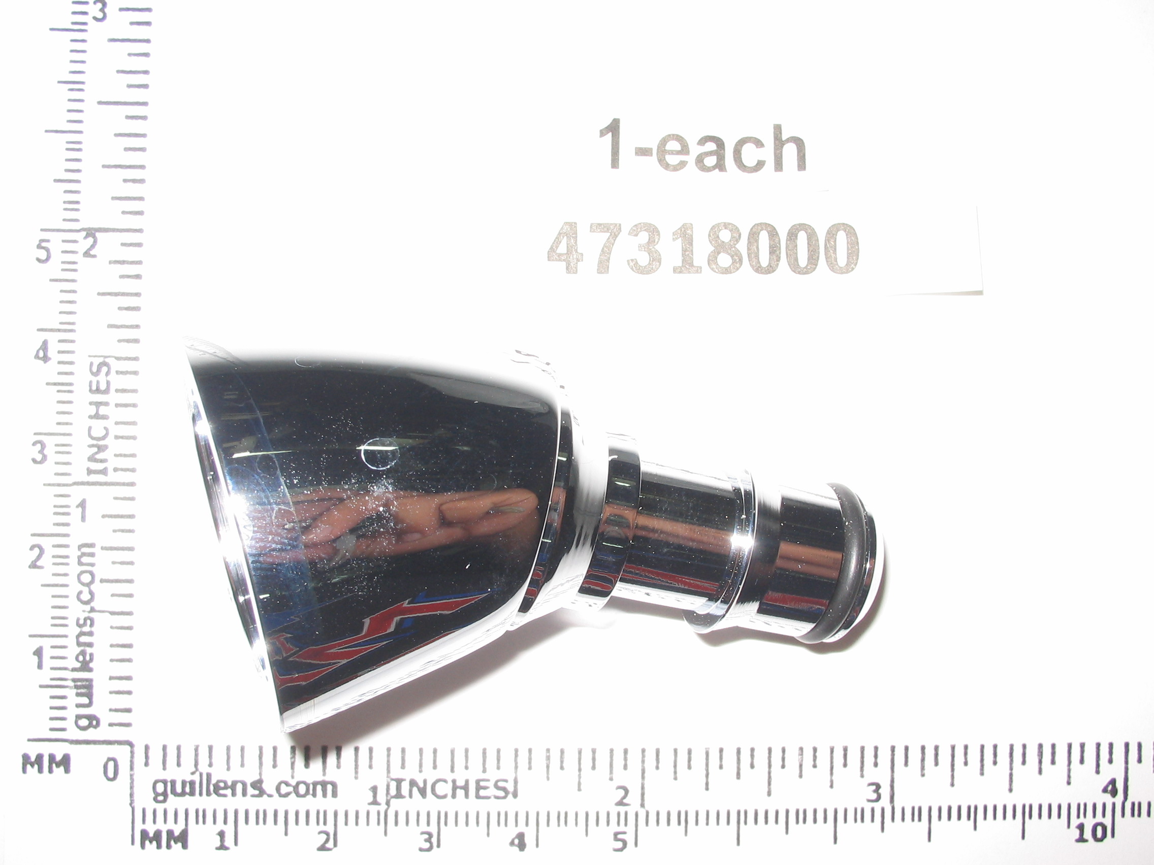 Grohe 47318000; Talia; Tub deck valve handheld coupling; in Chrome