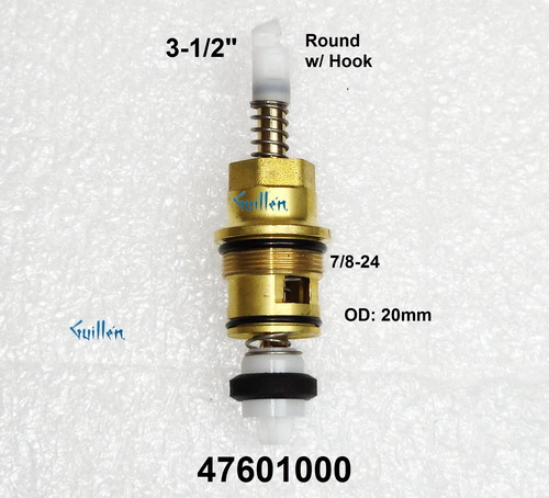Grohe 47601000;;__ 3-1/2in Rnd; Diverter cartridge; in Unfinish