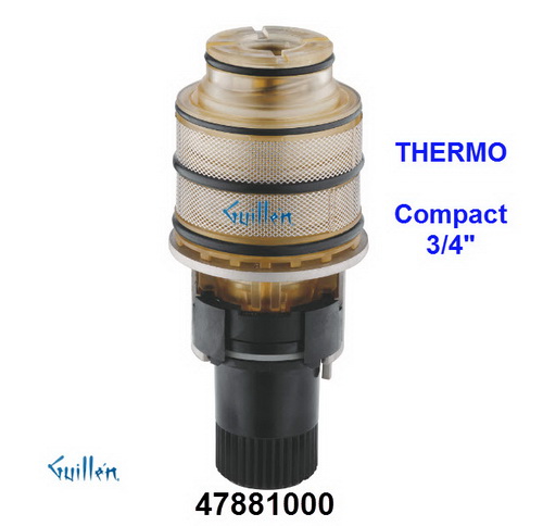 Grohe 47881000;;__ UNK 36pt; Thermostatic cartridge compact for 3/4 valve; in Unfinish