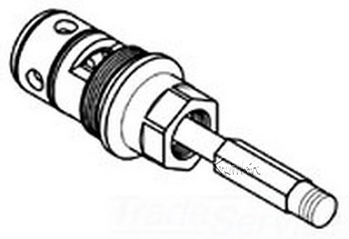 Grohe 48008000;;__ 3-5/16in Thrd; Diverter cartridge manual; in Unfinish
