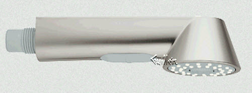 Grohe 64156DC0; ; pull out spray; in Super Steel