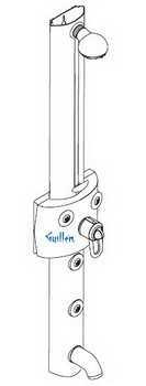 Hansgrohe Axor; 06573; Shower Panel II thermostatic single loop handle wall mount; Series Metro E