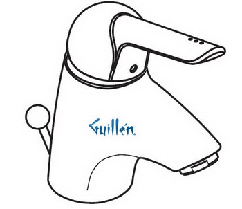 Hansgrohe; 06575; Lavatory faucet single lever handle 1 hole; Series Stratos