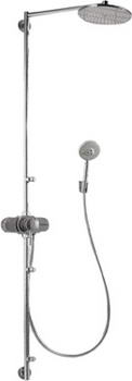 Hansgrohe Axor; 06894; Shower Panel II thermostatic single lever handle wall mount; Series Interaktiv S