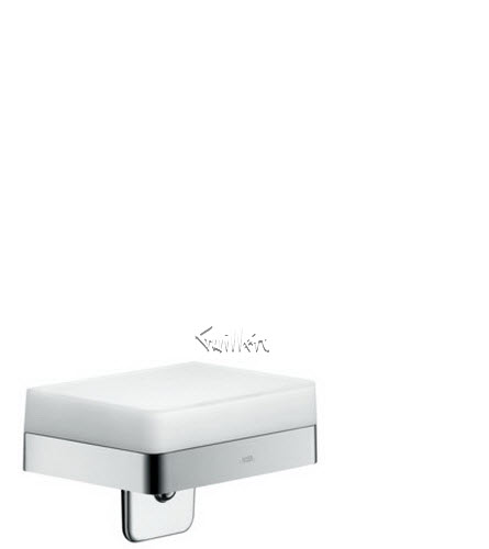 Hansgrohe 42819000; AXOR Universal Accessories; axor universal soap dispenser with integrated shelf; in Chrome