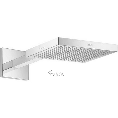 HG 10925001; AXOR ShowerCollection; n wall-mounted showerhead trim with showerarm 2.5 gpm; in Chrome