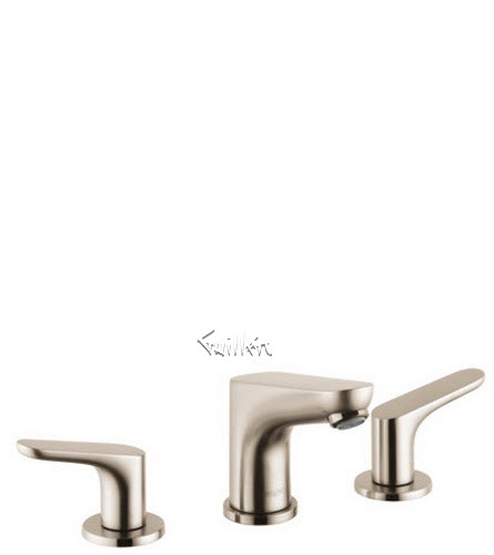 Hansgrohe 04369820; Focus E; widespread faucet; in Brushed Nickel