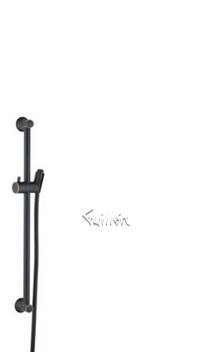 Hansgrohe 27617920; Croma 100; unica c wall bar, no handshower, w/hose; in Rubbed Bronze