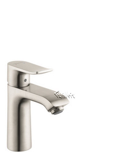 Hansgrohe 31080821; Metris E; single hole faucet; in Brushed Nickel