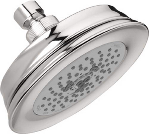 Hansgrohe; 04080; Shower head wall mount shaped round; Series Croma C 100 Green 3-Jet