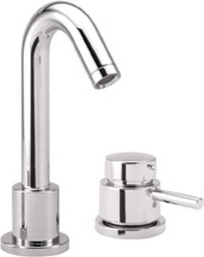 Hansgrohe Axor; 04136; Tub deck filler valve trim 2 hole thermostatic single lever handle; Series Talis S