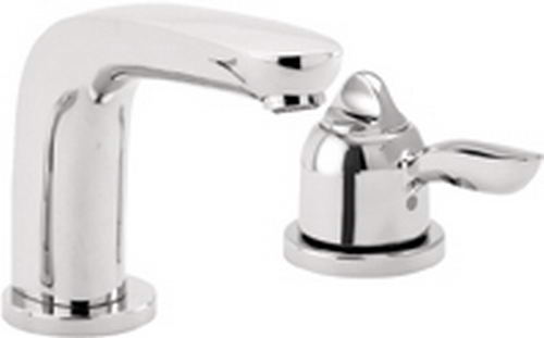 Hansgrohe Axor; 04138; Tub deck filler valve trim 2 hole thermostatic single lever handle; Series Solaris E