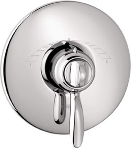 Hansgrohe; 04147; Shower ThermoBalance valve trim with lever handle; Series Solaris E, TB II