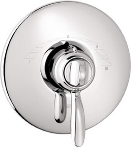 Hansgrohe; 04148; Shower ThermoBalance valve trim with lever handle; Series Solaris E, TB III