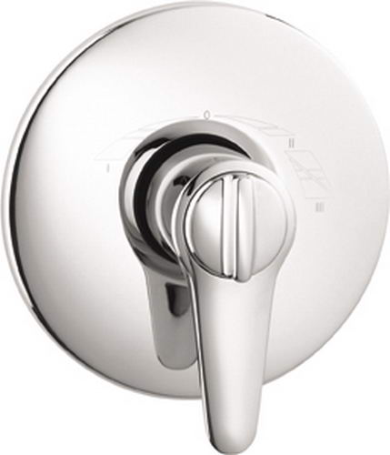 Hansgrohe; 04160; Shower ThermoBalance valve trim with lever handle; Series Metro E, TB III