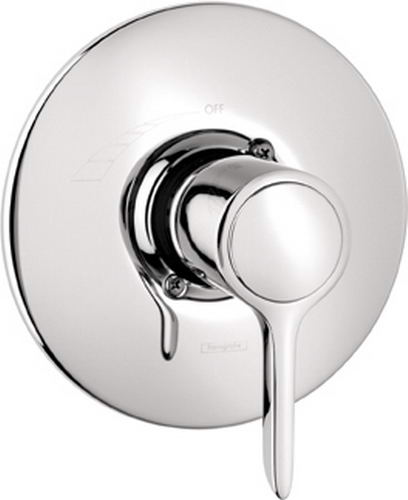 Hansgrohe; 04165; Shower PBV pressure balance valve trim with lever handle; Series Allegro E