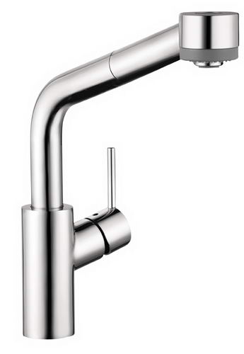 Hansgrohe; 04247; Kitchen faucet single lever handle high spout with pull down sprayhead for 1 hole; Series Talis S